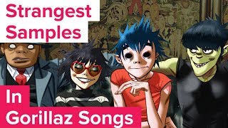 The Strangest Samples In Gorillaz Songs [upl. by Bone878]