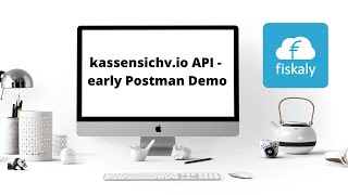 kassensichvio API  early Postman Demo [upl. by Eiresed427]