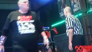 XBRAND WRESTLING 🇺🇸 MAD MAN PONDO VS HARDCORE w High Pitch Will TFC 2023 DEATHMATCH BOOTLEG [upl. by Aiblis]