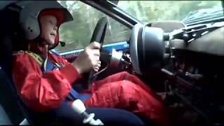 Kalle Rovanperä  first year of rally driving at age of 8 [upl. by Conte]