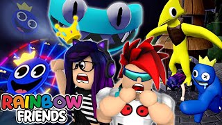 NOS ATACAN LOS NUEVOS PERSONAJES DE RAINBOW FRIENDS Cap 2  Kori Juegos [upl. by Tynan365]