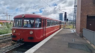 Durchfahrt vom Schienenbus VT95 [upl. by Amliw]