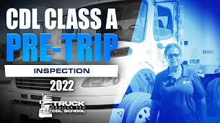 CDL CLASS A  Pretrip INSPECTION 2022 [upl. by Deanna]