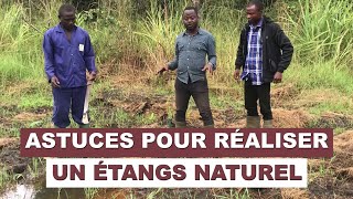 quelques Astuces pour réussir la construction dun étang naturel [upl. by Terryl375]