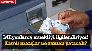 Milyonlarca emekliyi ilgilendiriyor SGK Uzmanı Şimşek anlattı Zamlı maaşlar ne zaman yatacak [upl. by Adnuahsor]