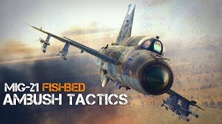 Mig21 Fishbed Ambush Tactics  Dogfight  Digital Combat Simulator  DCS [upl. by Jacy]