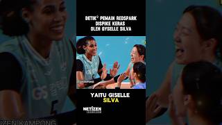 Detik² Pemain Redspark Dispike Keras Oleh Gyselle Silva Pemain GS Caltex megatron volleyball [upl. by Enileda]