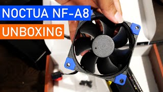 Noctua NFA8 Chromax Unboxing [upl. by Nauqaj610]