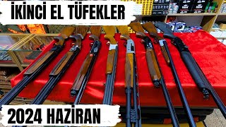 Güncel İkinci El Tüfekler  Av Tüfekleri  Çifte  Süperpoze  Yarı Otomatik [upl. by Dnalkrik]