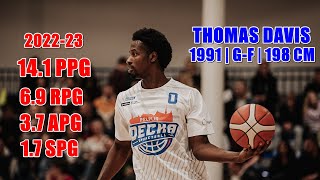 THOMAS DAVIS 202223 SEASON HIGHLIGHTS  DECKA PELPLIN POLAND [upl. by Zednanref]