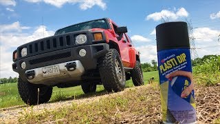 How To Black Out or DeChrome Your Vehicle With Plasti Dip [upl. by Eslehc]