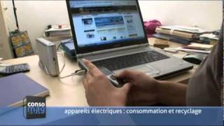 Appareils électriques  consommation et recyclage  Consomag [upl. by Ealasaid]