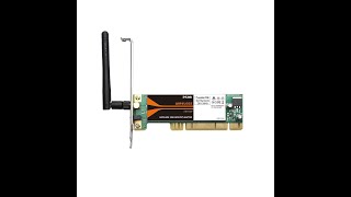 DWA510 DLink Wireless G Desktop Adapter PCI 54Mbps DWA510 DLink [upl. by Retsbew]