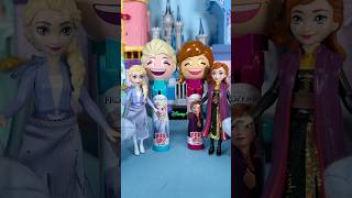 DISNEY PRINCESS Frozen Elsa and Anna  Let it Go  Jack World funny video😂Disney Best TikTok😂 [upl. by Adlay]