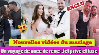 NABILLA ET THOMAS RÉVÈLENT DE NOUVELLE VIDÉOS DU MARIAGE ET LEUR VOYAGE DE NOCE [upl. by Araeic]