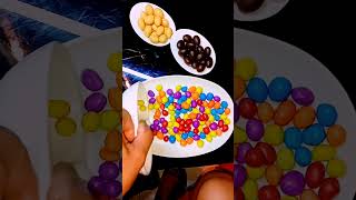 ASMR SATISFYING SOUNDS GUMBALLS FILLING amp WHITE amp BROWN SWEETS PLATTER shorts candy viral [upl. by Shayna]