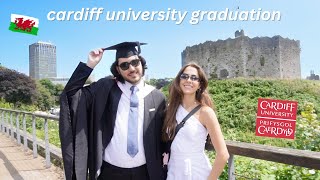 UNIVERSITY GRADUATION VLOG at cardiff university [upl. by Orly259]