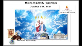 Corato Speaks Unity within the Gift of the Divine Will November 2024 [upl. by Naget]