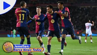 BARCA FC News Hansi Flick has made Montjuic the stronghold of Barcelona A statistical deep dive [upl. by Noram846]