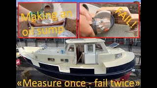 Fisher 30 Ep16  Correcting errors and epoxying on And teak rail templates [upl. by Ormiston717]