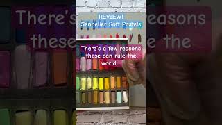 REVIEW Sennelier Soft Pastels shorts review sennelier softpastels artsupplies quality [upl. by Ziwot]