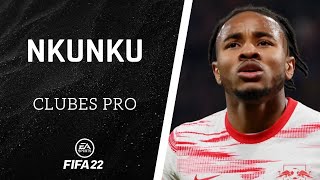 ⚽ FIFA 22  Cómo hacer a NKUNKU en CLUBES PRO ✔️ [upl. by Kimbra]