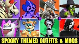 45 SPOOKY THEMED Mods for SUPER SMASH BROS ULTIMATE [upl. by Yekcim924]