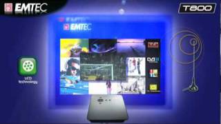 Emtec Movie Cube Theater T800 Beamer via NASmedianl [upl. by Odelet]