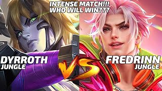 DYRROTH VS FREDRINN  WHOLL GONNA WIN  Mobile Legends [upl. by Niroc]