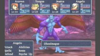 Dragon Quest VIII PS2 Boss Battle  Dhoulmagus 2nd Form [upl. by Ahsiugal655]