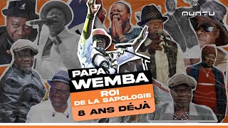 8 ans après hommage à Papa Wemba avec la parade des sapeurs à Brazzaville [upl. by Odlanyer]