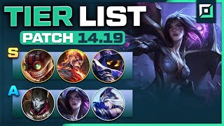 NEW BOT Tierlist Pick this if ADC feels useless  Patch 1419 [upl. by Nylirret]