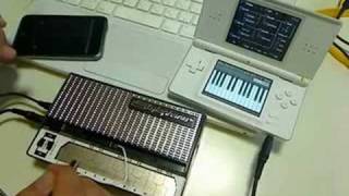 Stylophone with KORG DS10  iPhone App [upl. by Silvestro866]