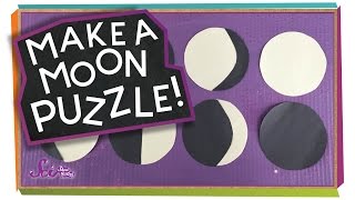 Make a Moon Puzzle sciencegoals [upl. by Khai]