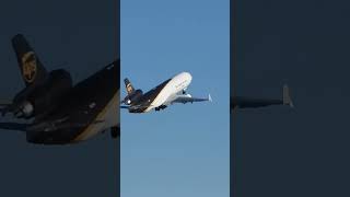 UPS MD11F takeoff at Muhammad Ali airport shorts [upl. by Parry]