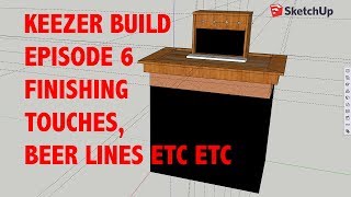 Keezer Build Episode 6  Finishing Touches Beer Lines etc etc [upl. by Ssur280]