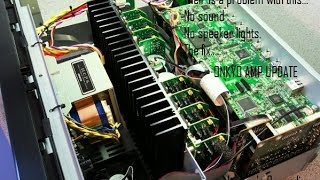 Onkyo Amp update Quick quotno sound fixquot [upl. by Hax2]