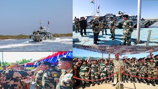 A memorable Diwali with our security personnel in a remote and inhospitable area in Kutch modi [upl. by Eyma]