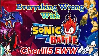 DISOWNEDEverything Wrong With Charriii5’s EWW Sonic Battle [upl. by Petua]