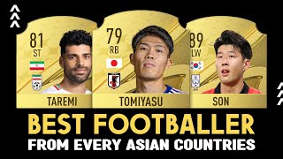 Best Player of Every Asian Countries [upl. by Frulla]