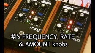 Stereo Ring Modulation with the Moog MF102 [upl. by Sanez]