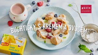 Buchtičky s krémem a ovocem známý recept zdravěji [upl. by Lianna]