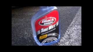 Removing Plasti Dip with Magic Black Tire Wet [upl. by Dorothee]