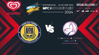 Montesilvano Futsal Cup 2024  UNDER 19 FEM FINALS 34  AD ALCORCÒN FSF vs G SPORT MAGISTER [upl. by Ursa968]