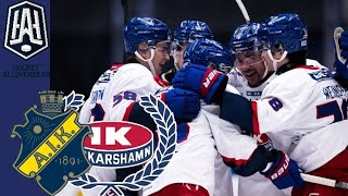 Aik  Oskarshamn IK 25  Allsvenskan Hockey Höjdpunkter [upl. by Irv669]