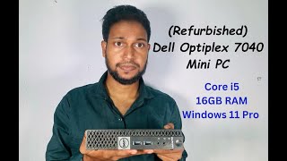 Dell Optiplex 7040 Mini PC full review [upl. by Ecineg]