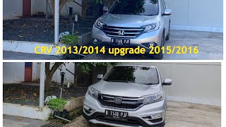 Upgrade CRV 20132014 ke 20152016 Indonesia [upl. by Leasim721]