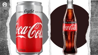 ¿Cuál es la diferencia entre Coca Cola Light y Coca Cola Sin Azúcar [upl. by Ferretti82]