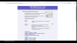 Learn How To Use Bookmarks On WordReferencecom [upl. by Holcomb]