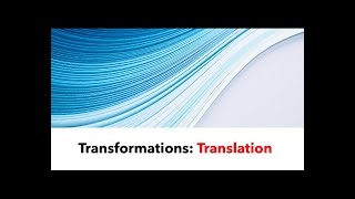 Mastering Translation and Rigid Transformations  Column Vectors Explained [upl. by Earej]